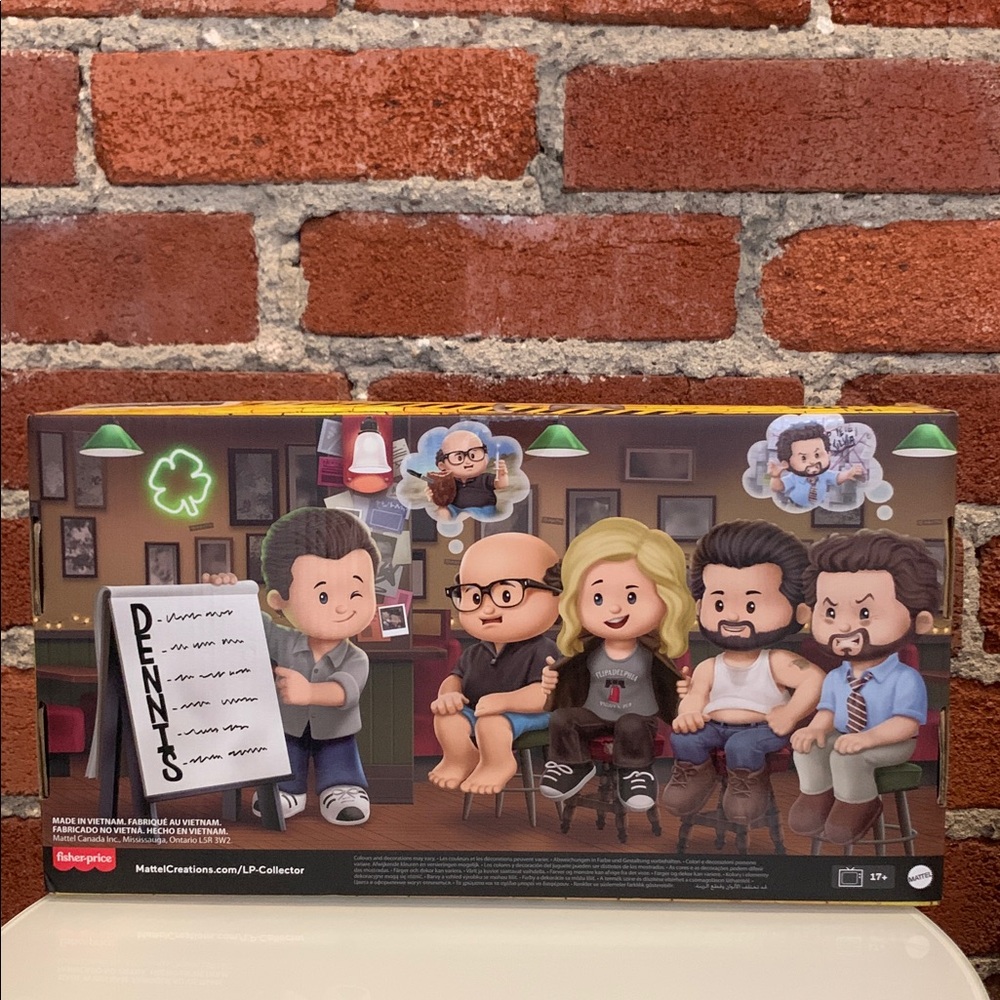 💛🖤 It’s Always Sunny in Philadelphia Little People Collector Set - New 🖤💛 - Picture 2 of 12